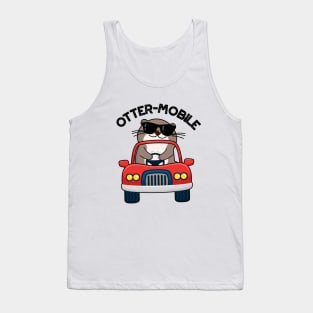 Otter-mobile Funny Animal Car Pun Tank Top